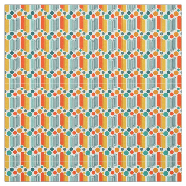 Tela Ovalos y círculos (Retal)