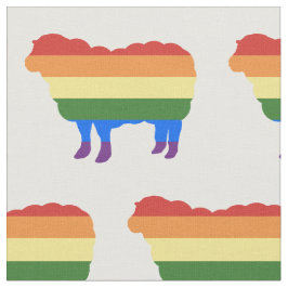 Tela Oveja arcoiris