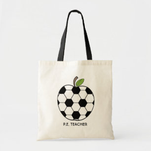 Tela P.E. Bolso del profesor - balón de fútbol Apple
