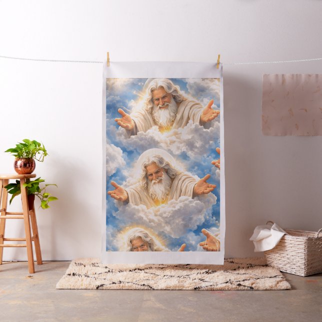 Tela Padre celestial divino tejido Dios en el (In Situ)