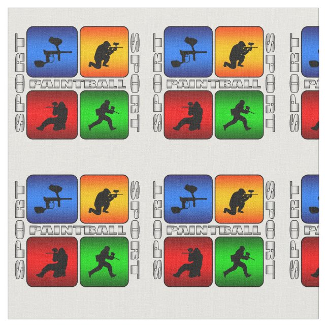 Tela Paintball espectacular (De cerca)