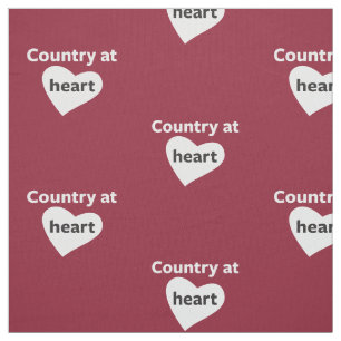Tela País en el corazón