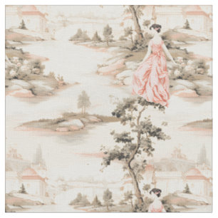 Tela Paisaje y mujeres