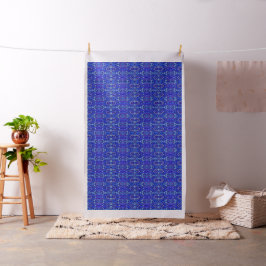 Tela Paisley azul