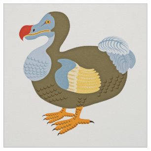 Tela Pájaro clásico del Dodo del dibujo animado
