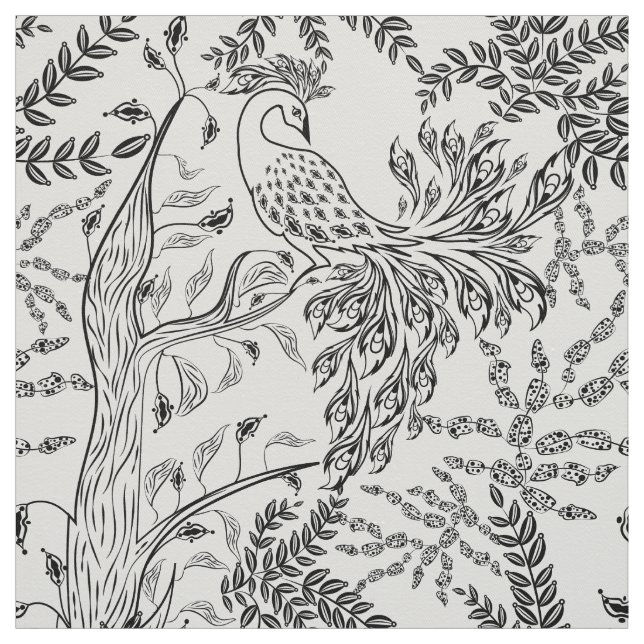 Tela Pájaro fuego, pájaro (Retal)