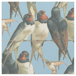 Tela Pájaros en un alambre