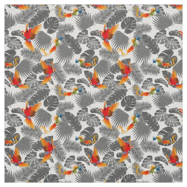 Tela pájaros tropicales (Retal)