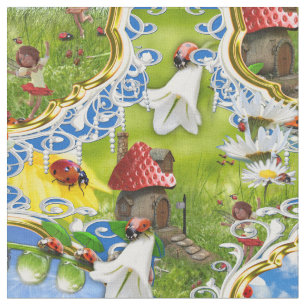 TELA PÁJAROS Y MARIPOSAS