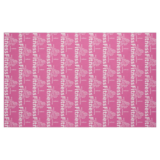Tela Palabras de aptitud ("Cuarto gordo" (fat quarter))