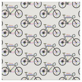 Tela Palabras motivacionales para la bicicleta para los