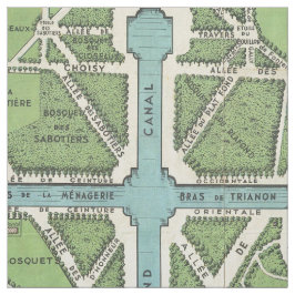 Tela Palacio del vintage del mapa de Versalles