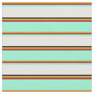 Tela Palangreros, rojos, acuamarinos, blancos y negros