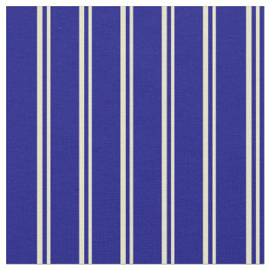 Tela Pale Goldenrod & Blue Stripes