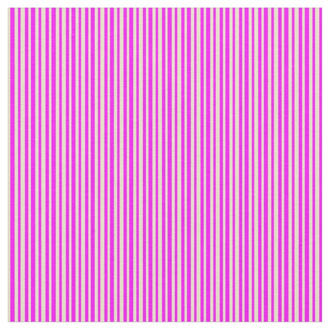 Tela Pale Goldenrod & Fuchsia Lines (De cerca)