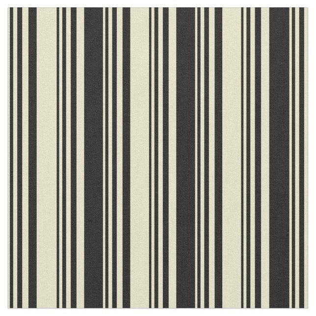 Tela Pale Goldenrod y Black Colour Pattern (De cerca)