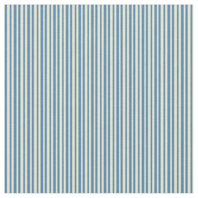 Tela Pale Goldenrod y Blue Colour Pattern (De cerca)