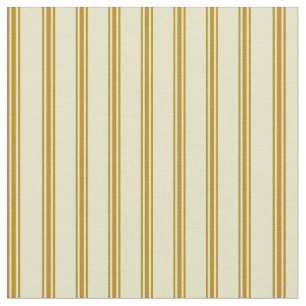 Tela Pale Goldenrod y Dards Goldenrod Stripes