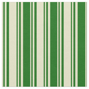 Tela Pale Goldenrod y Dark Green Pattern