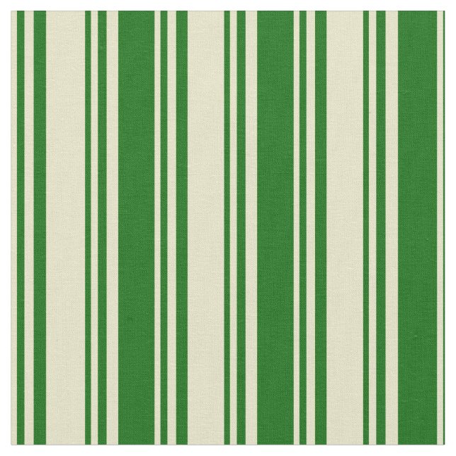 Tela Pale Goldenrod y Dark Green Pattern (De cerca)