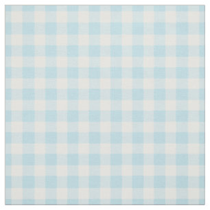 Tela Pale Turquoise Gingham Check