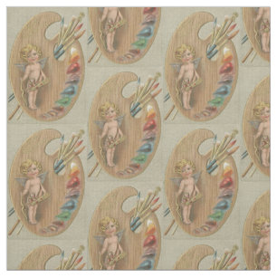 Tela Paleta Cupid Cherub Paint Pininting Brush