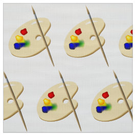 Tela Paleta de artistas y pincel