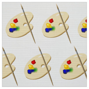 Tela Paleta de artistas y pincel