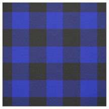 Paleta Royal Blue XL Buffalo Check Tartán