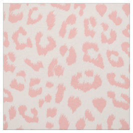 Tela Palidezca el estampado leopardo rosado de Rubor