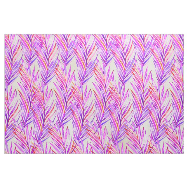 Tela Palm Whisperer Hawai Tropical Warm ("Cuarto gordo" (fat quarter))