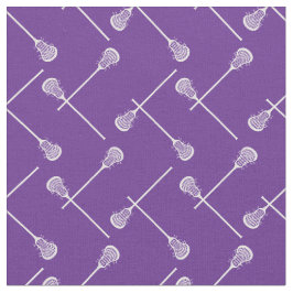 Tela Palo de palo blanco de lacrosse morado
