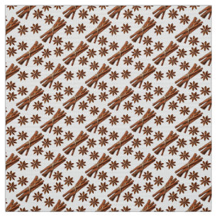 Tela Palos de canela y anís estrellado.