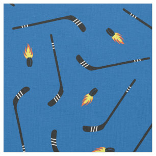 Tela Palos de hockey patines azules