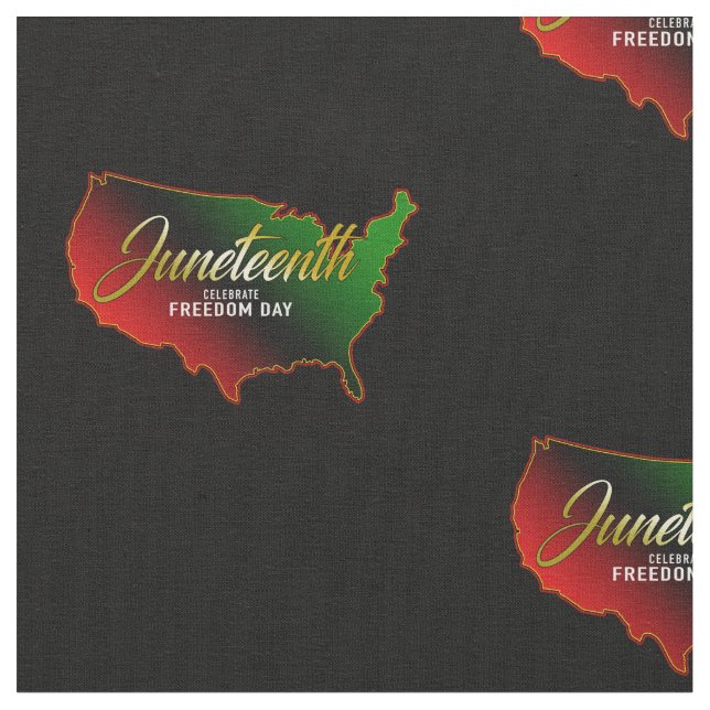 Tela Pan Africano, 19 de junio Fabric (De cerca)