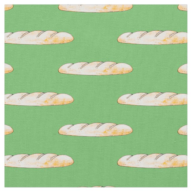 Tela Pan de baguette de Francia (De cerca)