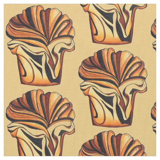 Tela Pan dulce de chocolate Babka Panadería judía NYC (De cerca)