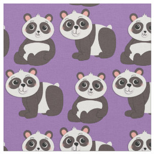 Tela Panda Bears Cute Kids