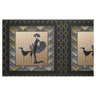 Tela Paneles de cojín de 16 pulgadas Art Deco