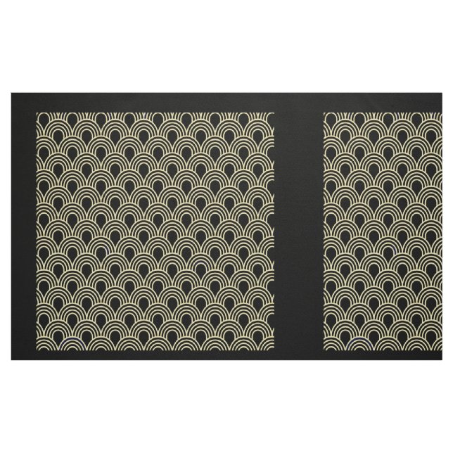 Tela # Paneles de estilo Art Deco Arch de 40 cm. ("Cuarto gordo" (fat quarter))