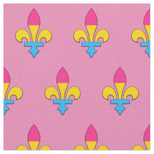 Tela Pansexualidad orgullo fleur-de-lis