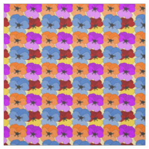 Tela Pansy Collage