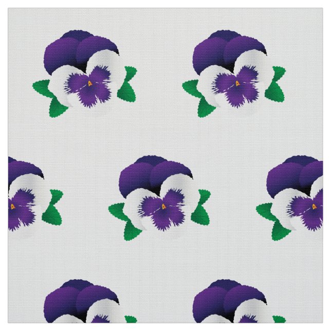 Tela Pansy Fabric (Retal)