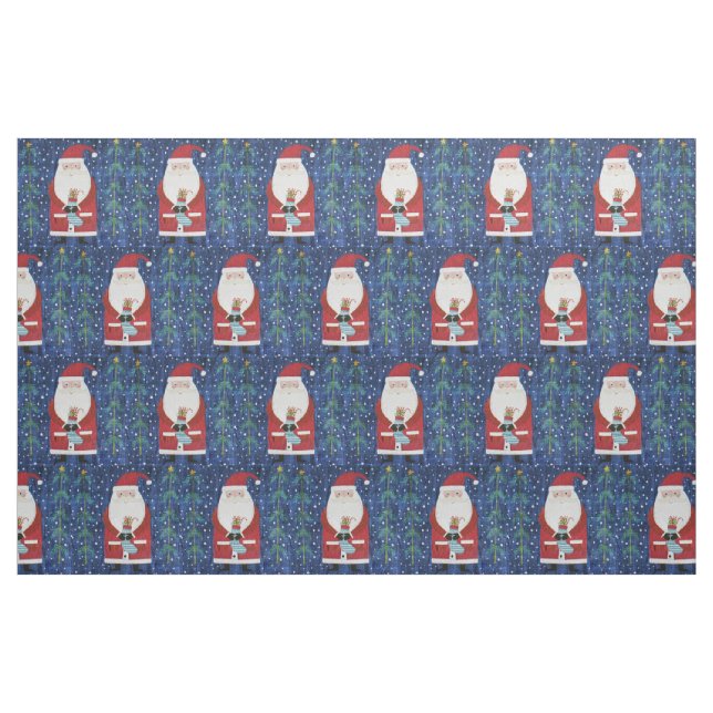 Tela Papá Noel ("Cuarto gordo" (fat quarter))