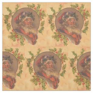 Tela Papá Noel Leyendecker Antiguo Victoriano
