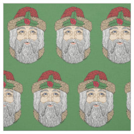 Tela Papá Noel Navidad