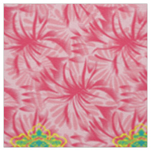 Tela Papel de escritorio floral rosado. Textil de la et