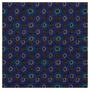 Tela Papel de regalo con fondo floral oscuro azul