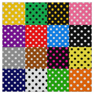 Tela Paquetes multicolores Quilt Polka Dots
