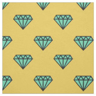 Tela para el diamante: azul y amarillo